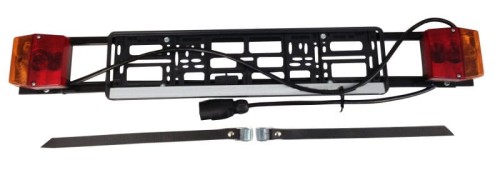 Przejdź do produktu Listwa świetlna z ramką na tablicę rejestracyjną.