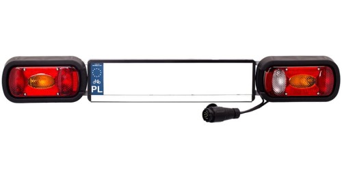 Przejdź do produktu Listwa świetlna MD036 z ramką na tablicę rejestracyjną 13-pin