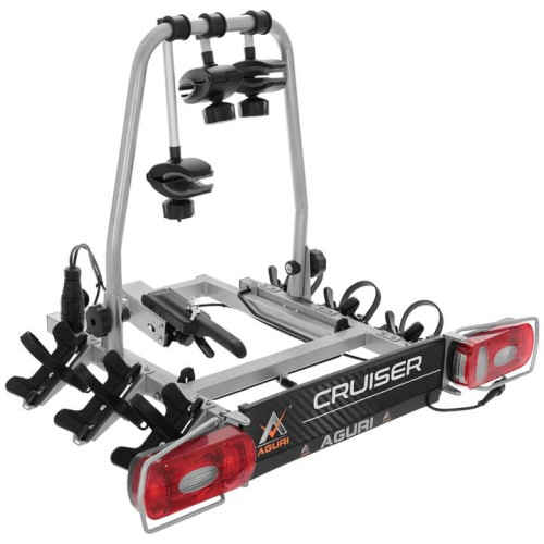 Przejdź do produktu Bagażnik rowerowy na hak Aguri Cruiser Ultimate 3 rowery