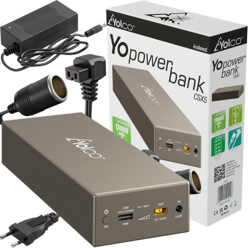Przejdź do produktu Bateria zewnętrzna powerbank do lodówek turystycznych Yolco i Yeticool CSX5