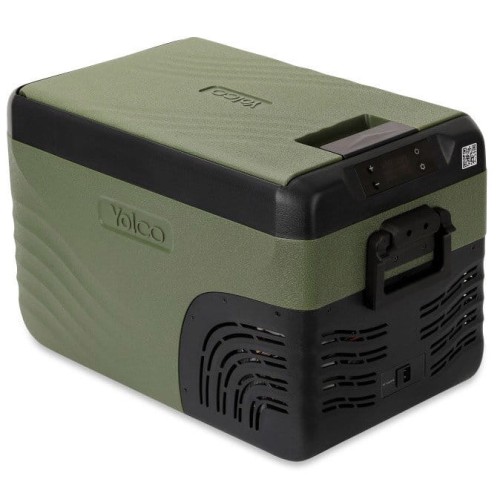 Przejdź do produktu Lodówka samochodowa z kompresorem Yolco KX30 Green 25 L