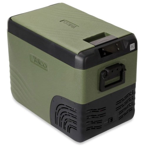 Przejdź do produktu Lodówka samochodowa z kompresorem Yolco KX40 Green 34 L