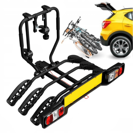 Siena bagażnik rowerowy na 3 rowery uchylany włoska marka peruzzo