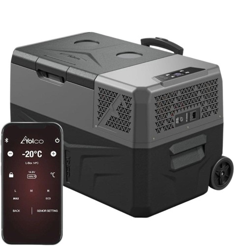 Przejdź do produktu Lodówka samochodowa z kompresorem Yolco BCX30 Carbon 28 L
