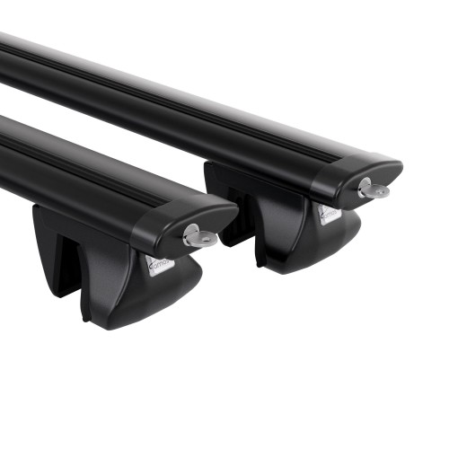 Przejdź do produktu Bagażnik bazowy AMOS Alfa Dynamic Black 1,3m + Zamek