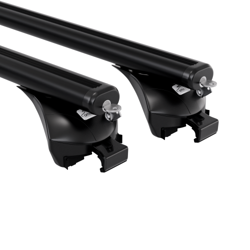 Przejdź do produktu Bagażnik bazowy AMOS Boss Aero Black 1,2m