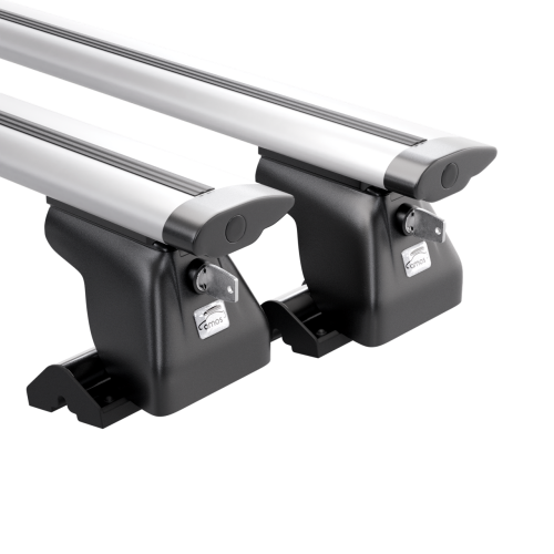 Przejdź do produktu Bagażnik bazowy AMOS Dromader C15 Dynamic 1,65m + Zamek