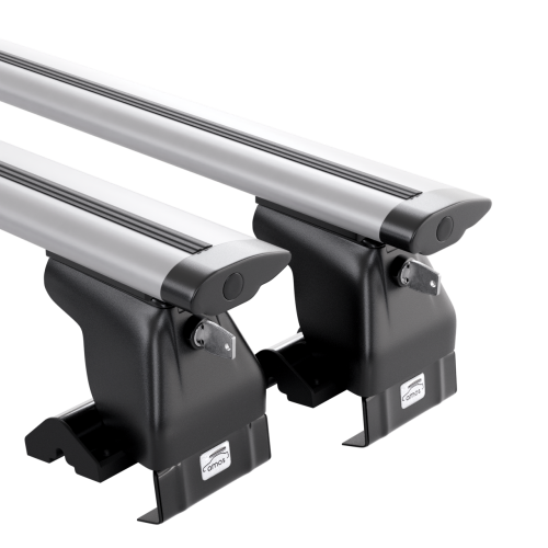 Przejdź do produktu Bagażnik bazowy AMOS Dromader D2 Dynamic 1,3m + Zamek