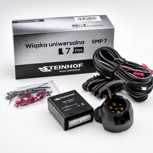 Przejdź do produktu Wiązka elektryczna uniwersalna 7-pin Steinhof SMP-7 (z modułem)