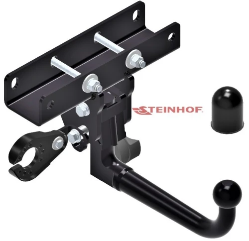 Hak holowniczy Steinhof Jeep Wrangler 2006→ — kula wypinana pionowo (typ V), J-082