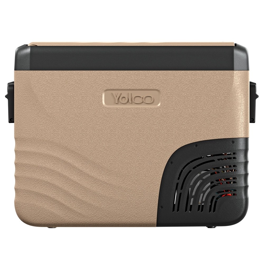 Lodówka samochodowa z kompresorem Yolco KX40 Sand 34 L – ujęcie 3 - Sklep motozebra