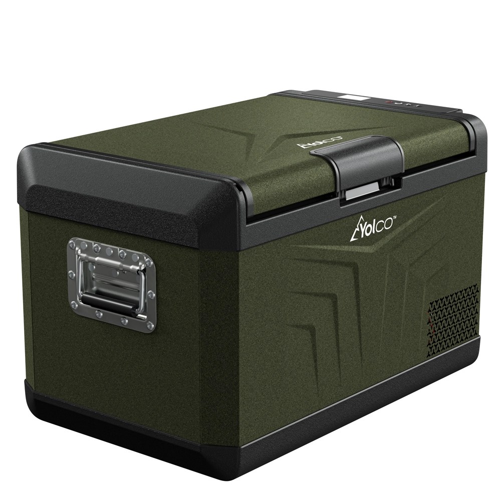Yolco GCX37 Green — lodówka turystyczna z kompresorem Yolco - Sklep motozebra
