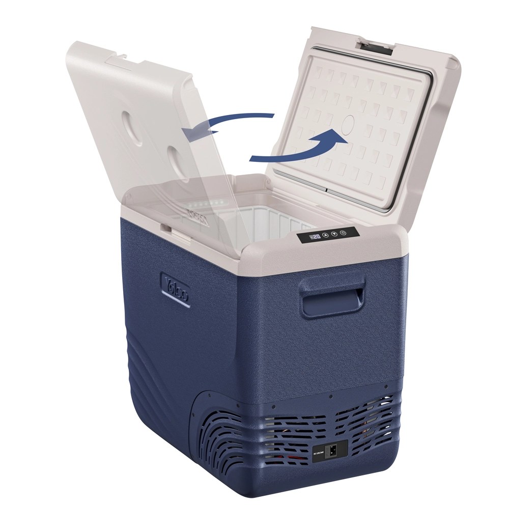 Lodówka samochodowa z kompresorem Yolco NX50 Blue 47 L – ujęcie 4 - Sklep motozebra