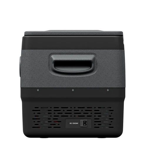 Bok lodówki Yolco DX30 Grey z uchwytem i gniazdem zasilania DC 12V/24V