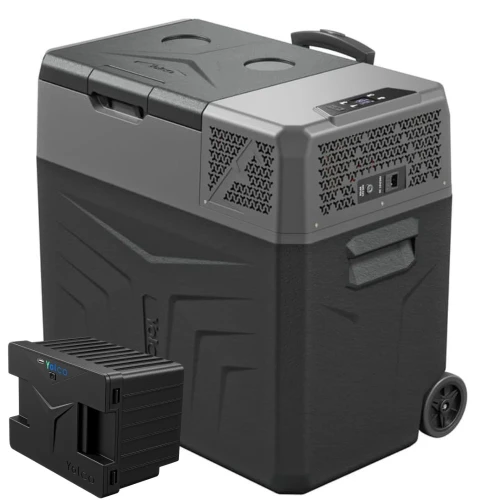 Lodówka samochodowa z kompresorem Yolco BCX50 Carbon 47 L + bateria modułowa Yolco SC4