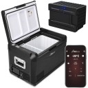 Lodówka samochodowa z kompresorem Yolco GCX37 Black 37 L + bateria modułowa Yolco SC4