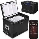 Lodówka samochodowa z kompresorem Yolco GCX47 Black 47 L + bateria modułowa Yolco SX4