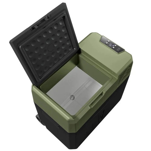 Lodówka samochodowa z kompresorem Yolco BCX50 Green 47 L + bateria modułowa Yolco SC4 – ujęcie 7 - Sklep motozebra