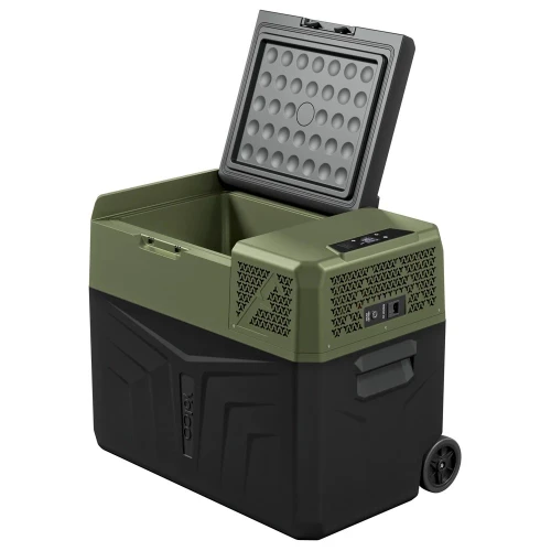 Lodówka samochodowa z kompresorem Yolco BCX40 Green 39 L + bateria modułowa Yolco SC4 – ujęcie 2 - Sklep motozebra