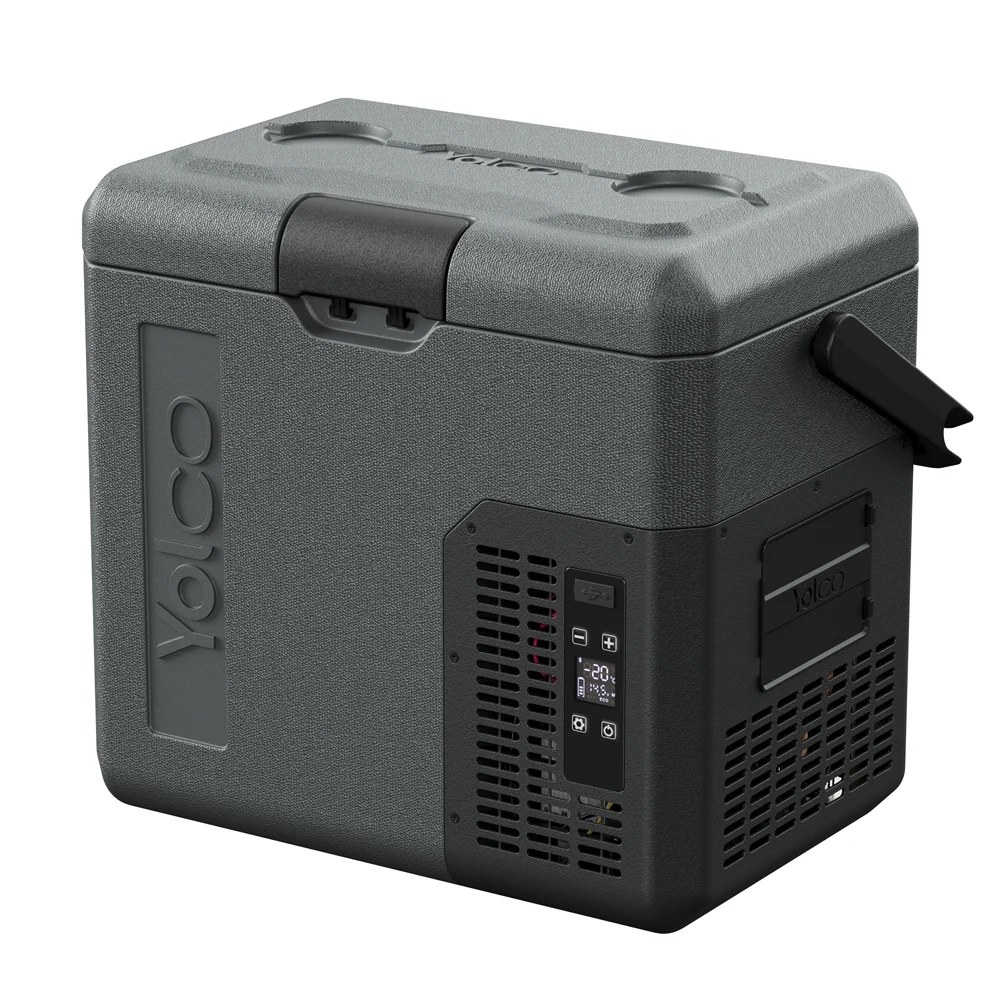 Lodówka samochodowa z kompresorem Yolco ET18 Carbon 17 L - Sklep motozebra