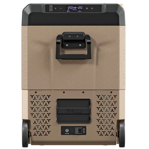 Lodówka samochodowa z kompresorem Yolco TCX60 Sand 63L + bateria modułowa Yolco SC4 – ujęcie 9 - Sklep motozebra