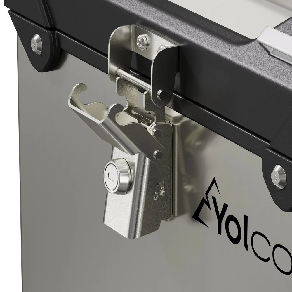 Lodówka motocyklowa z kompresorem Yolco MCX17 Silver 17 L – ujęcie 4 - Sklep motozebra