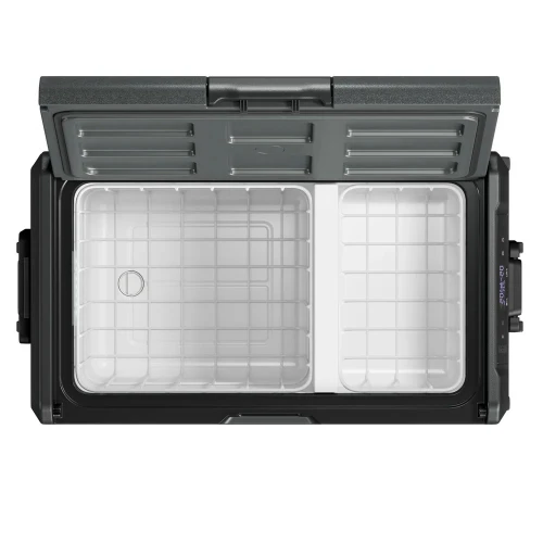 Lodówka samochodowa z kompresorem Yolco TCX50 Carbon 52L + bateria modułowa Yolco SC4 – ujęcie 10 - Sklep motozebra