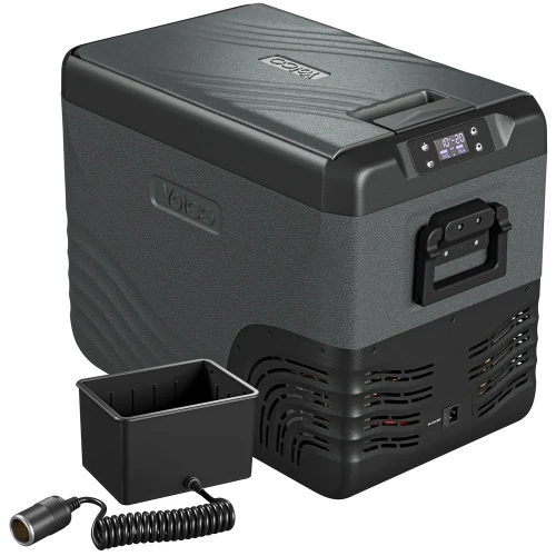 Lodówka samochodowa z kompresorem Yolco KX40 Carbon 34 L – ujęcie 4 - Sklep motozebra