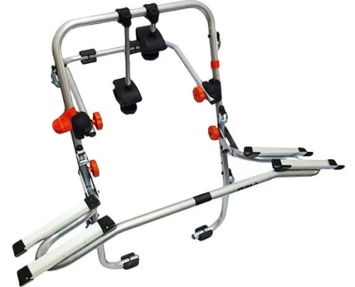 Przejdź do produktu Bagażnik rowerowy uchwyt na tylną klapę samochodu Aguri Advans na 2 rowery 30kg
