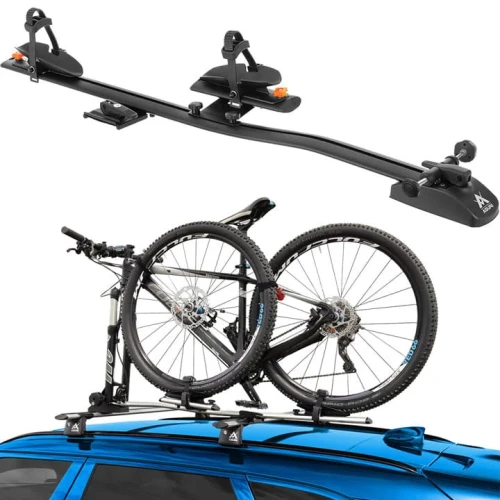 Przejdź do produktu Uchwyt rowerowy na dach Aguri Marathon Basic Czarny