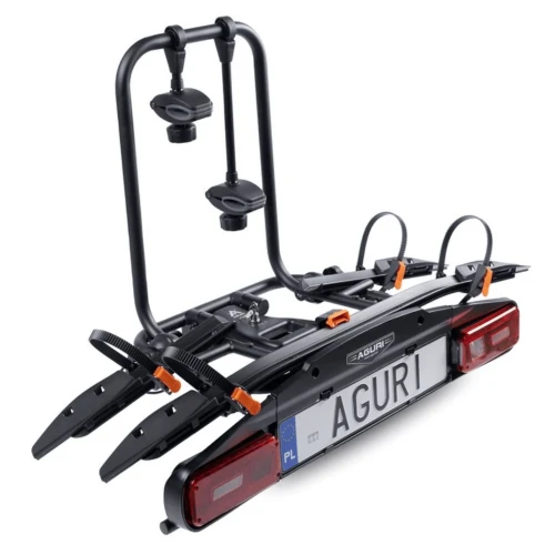 Przejdź do produktu Bagażnik rowerowy na hak Aguri Active Bike PRO 2 czarny