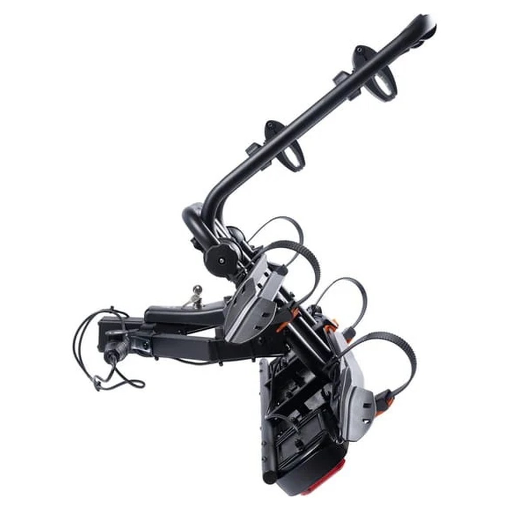 Aguri Active Bike PRO 2 czarny – złącze na kuli haka z wtyczką 13-pin i lampą - Sklep motozebra