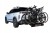 Aguri Active Bike PRO 2 czarny zamontowany na SUV-ie z dwoma rowerami górskimi - Sklep motozebra