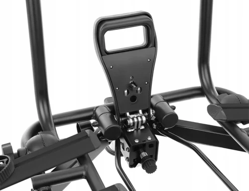 Aguri Active Bike PRO 2 czarny – detal mechanizmu składania i zamka centralnego - Sklep motozebra