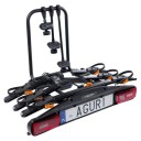 Bagażnik rowerowy na hak Aguri Active Bike PRO 4 czarny