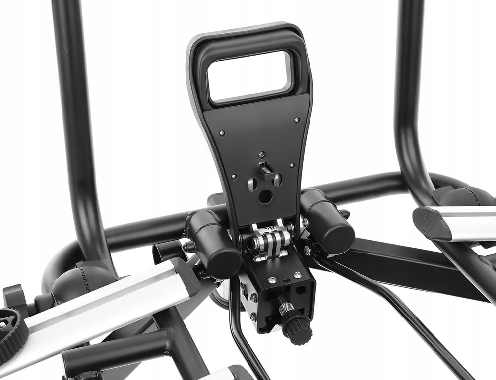 Aguri Active Bike PRO 3 srebrny – detal centralnego zamka blokującego uchwyty - Sklep motozebra