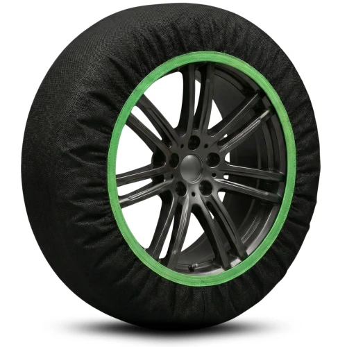 Przejdź do produktu Łańcuchy śniegowe Tekstylne Campcar Green L