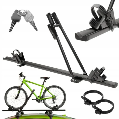 Przejdź do produktu Uchwyt rowerowy na dach Amos Tour Czarny