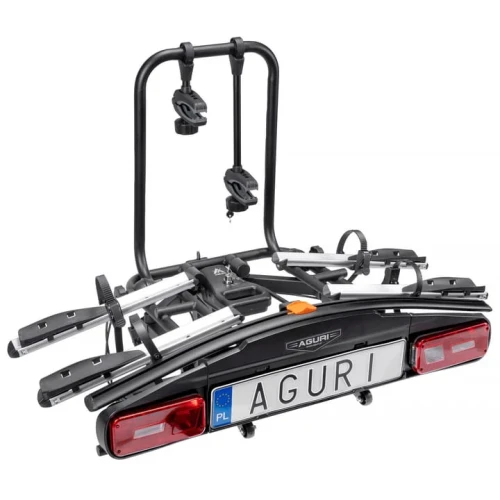 Przejdź do produktu Bagażnik rowerowy na hak Aguri Active E-Bike 3 srebrny - rowery elektryczne