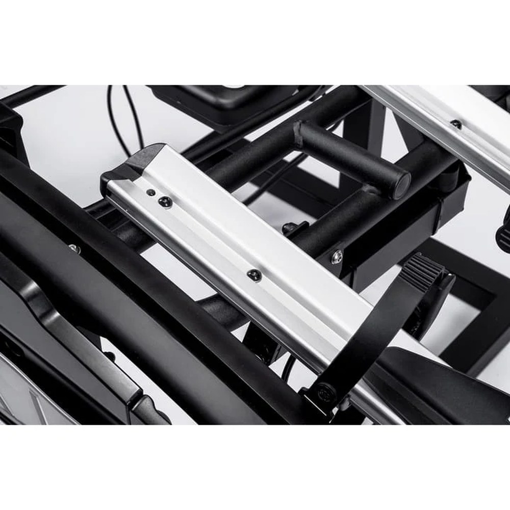 Detal profili aluminiowych platformy Aguri Active E-Bike 3 srebrny, konstrukcja nośna - Sklep motozebra