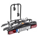 Bagażnik rowerowy na hak Aguri Active E-Bike 3 czarny - rowery elektryczne