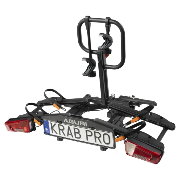 Aguri KRAB 2 PRO — bagażnik rowerowy na hak z zabezpieczeniem, sklep motozebra