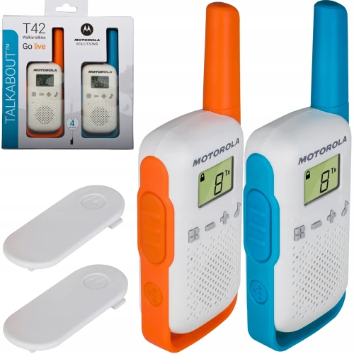 Przejdź do produktu Radiotelefon krótkofalówka Motorola T42 - 2 odbiorniki 