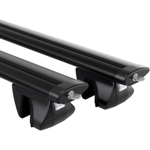 Przejdź do produktu Bagażnik bazowy AMOS Alfa Dynamic Black 1,3m + Zamek