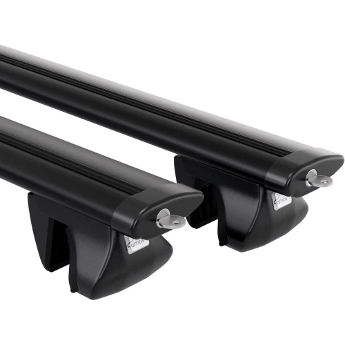 Bagażnik bazowy AMOS Alfa Dynamic Black 1,4m + Zamek