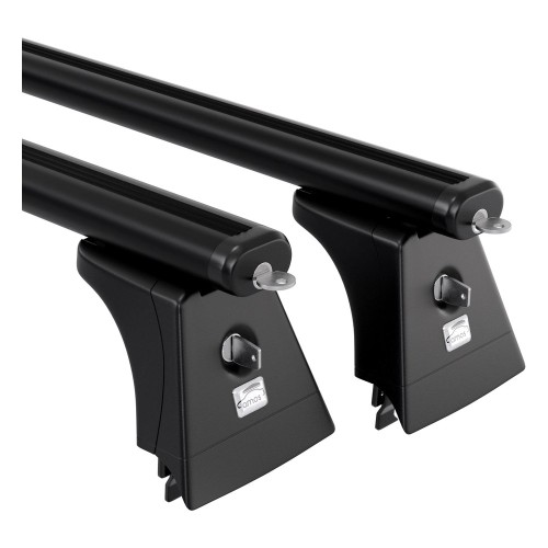 Przejdź do produktu Bagażnik bazowy AMOS Kit 102 Aero Black 1,3m Beta