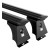 Bagażnik bazowy AMOS Kit 108 Dynamic Black 1,65m Beta
