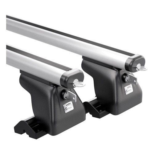 Przejdź do produktu Bagażnik bazowy AMOS Dromader C15 Aero 1,3m + Zamek