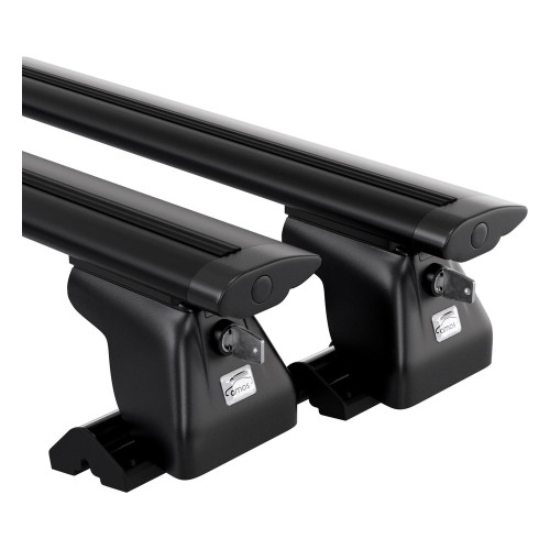 Przejdź do produktu Bagażnik bazowy AMOS Dromader C15 Dynamic Black 1,3m + Zamek