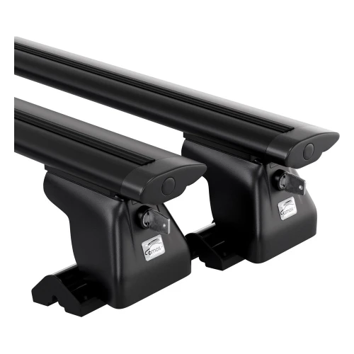 Bagażnik bazowy AMOS Dromader C15 Dynamic Black 1,4m + Zamek